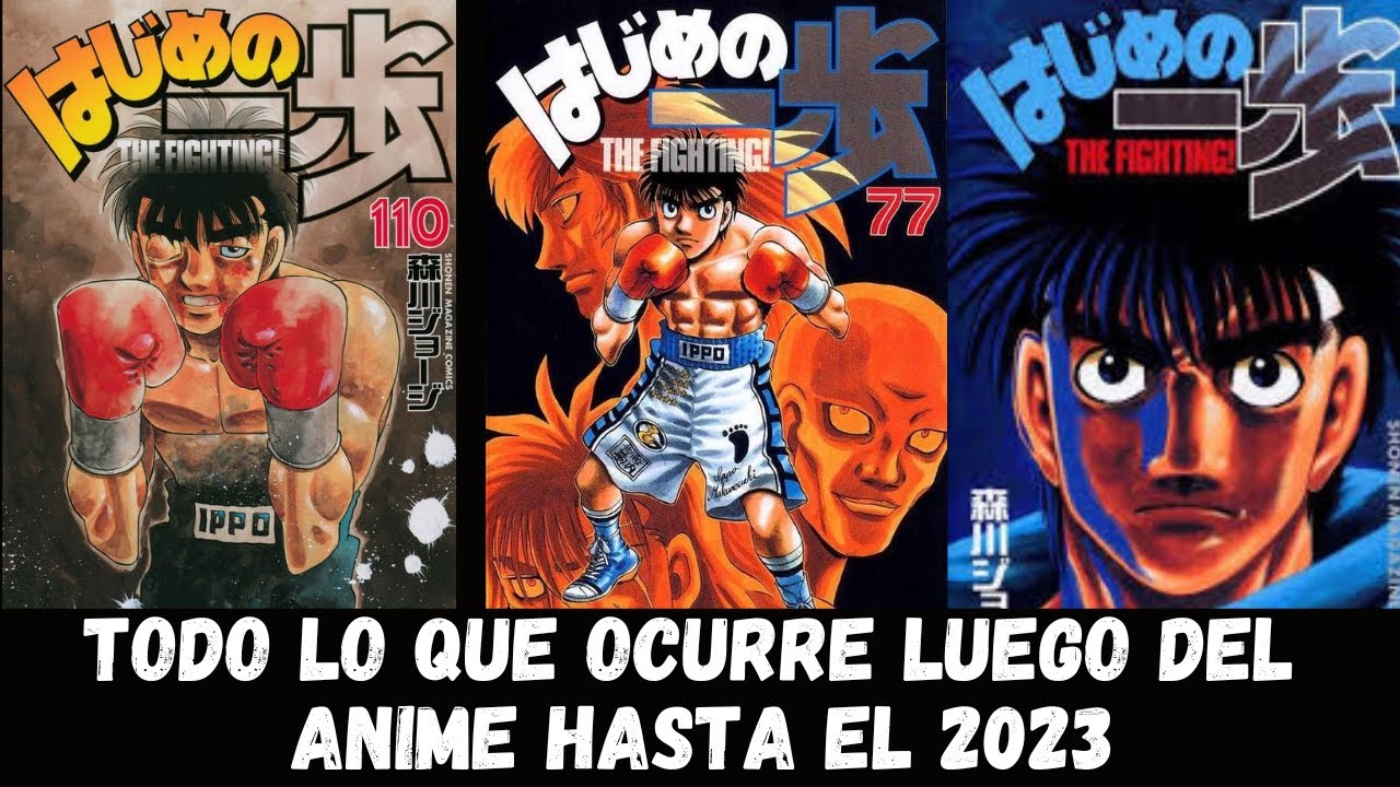 Ippo se retira? La impactante noticia del manga de Hajime no Ippo