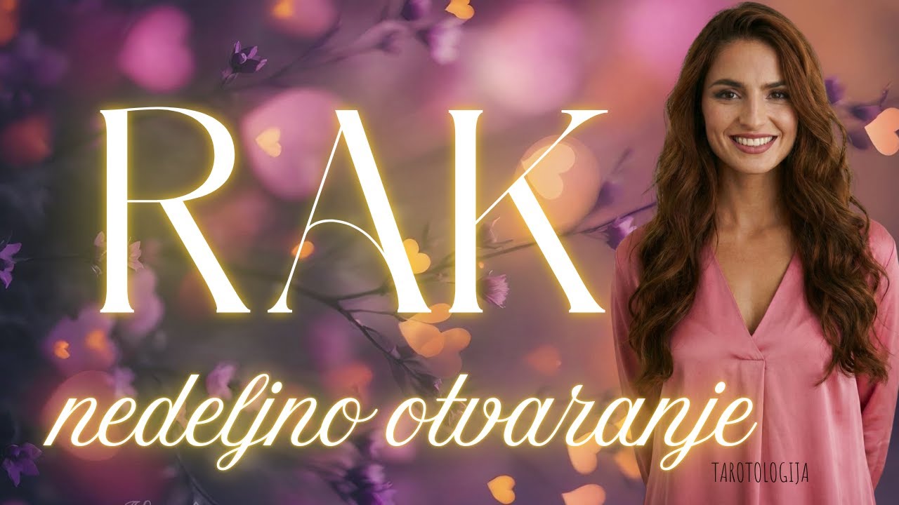 RAK MOĆ JE OPET VAŠA! 💪 Osmeh se vraća na lice! 😊| Nedeljno tarot citanje 26.01-31.01