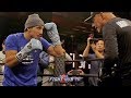 BEAST! TEOFIMO LOPEZ WRECKS PADS WITH POWER & PRECISION DURING WORKOUT WITH FATHER