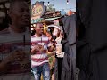 drink a Boba tea in market #drink #tea #funny
