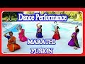 Marathi dance performance folk dance lavni pinga navrai majhi lallati bhandara fusion choreography