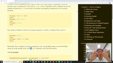haskell mooc part1 lecture1 1 9 How Do I Get Anything Done 1 9 1 Conditionals
