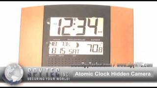 Atomic Wall Clock Color Hidden Camera: Nanny Cam Review screenshot 4