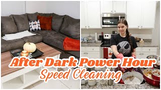After Dark Power Hour Clean With Me  Speed Cleaning Motivation