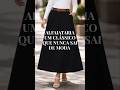 Alfaiataria um clássico que nunca sai de moda! Saia de alfaiataria.