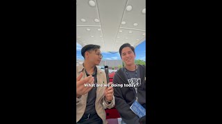 Interviewing University Grads on a Golf Cart