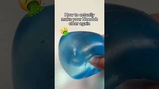 How to actually make your Needoh clear again #needoh #shorts #squishy