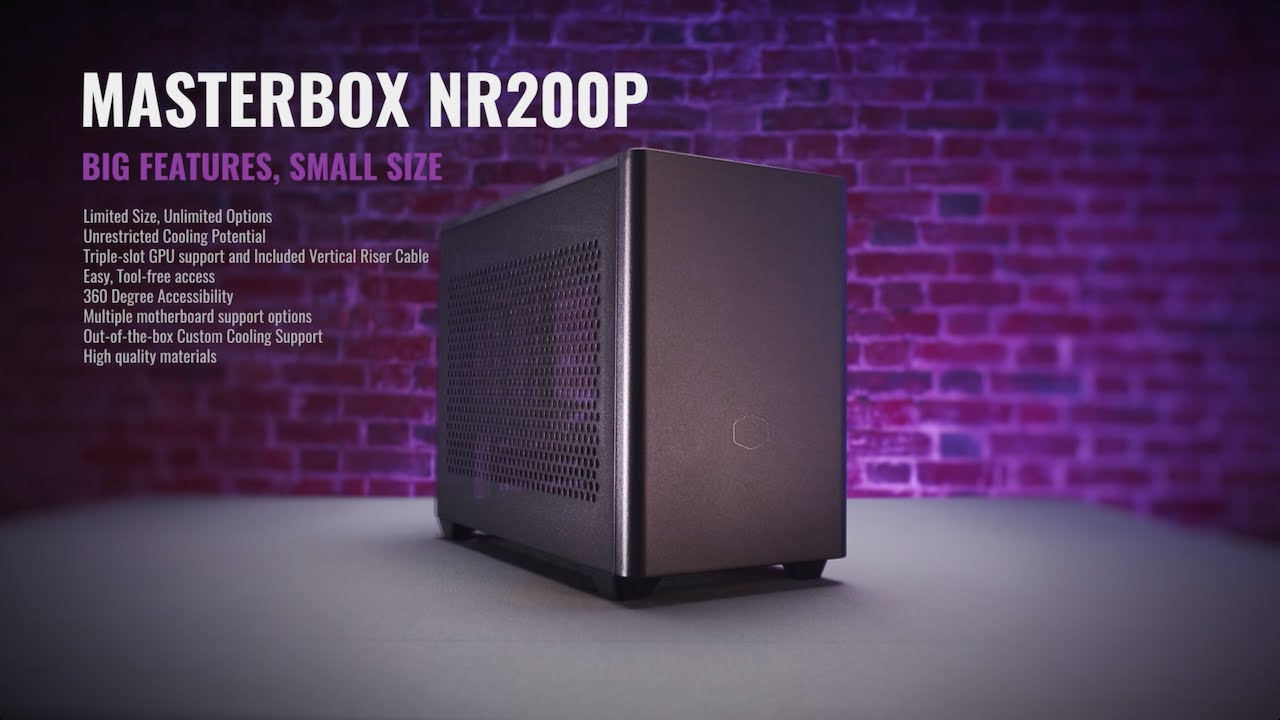 Master Box Small MASTERBOX NR200P - BIG FEATURES, SMALL SIZE - YouTube