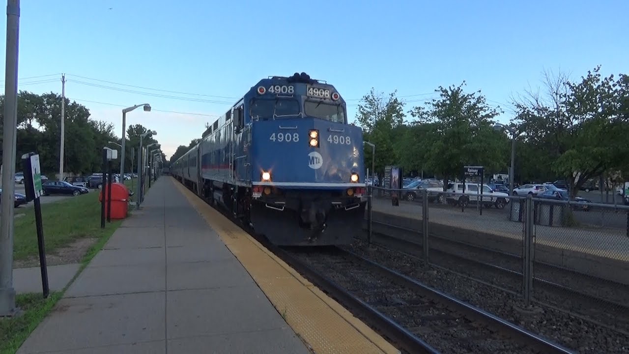 Trains at Ramsey on the Summer Solstice 6/21/17 Part 2 YouTube