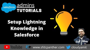 Enable Lightning Knowledge in Salesforce #Salesforce #AskPanther #SfdcPanther