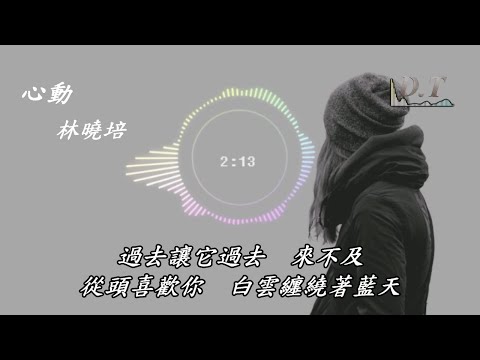 心動 林曉培 動態歌詞 Lyrics『也至少給我們懷念的勇氣　擁抱的權利  好讓你明白　我心動的痕跡』