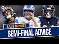 Last-Minute Start/Sit Decisions LIVE | Fantasy Football Playoffs Win-or-Go-Home Advice