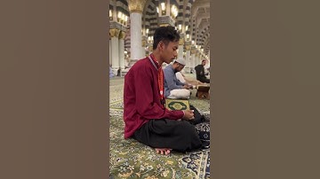 حلقات القرآن الكريم بالمسجد النبوي 🕌