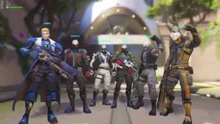 Overwatch - Full team of Soldier 76 #1