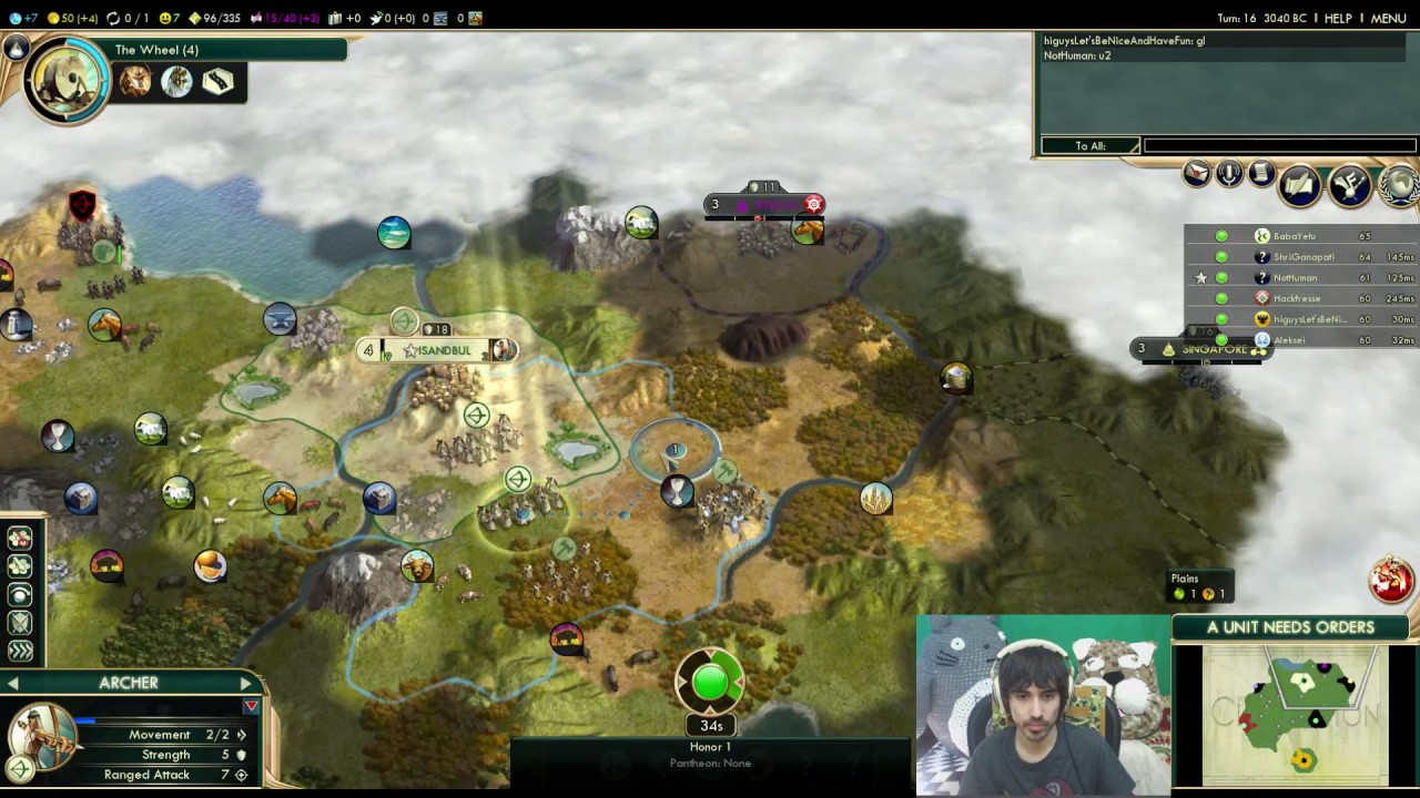 Civ 5 Game 32 Ottomans 1 YouTube