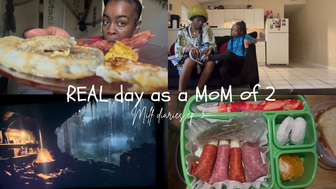Day in my life as a young mom of 2 | MILF diaries ep: 3