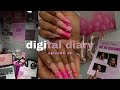 #digitaldiary : episode 16 | thank you for 10k subbies 💓, nail maintenance, exam preparations etc