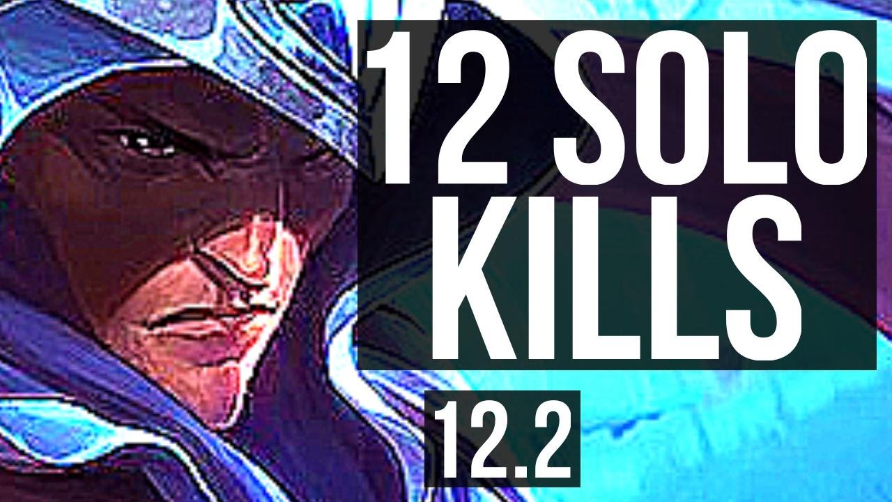 TALON vs YONE (MID) | 12 solo kills, 66% winrate, Legendary | EUW Challenger | 12.2