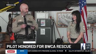 Minnesota DNR pilot honored with life-saving award for BWCA rescue