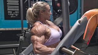 Big Biceps Fbb pro Female bodybuilder Amazon Baena