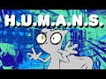 Humans  foamy the squirrel