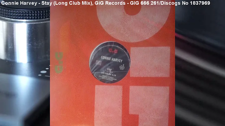 Connie Harvey - Stay (Long Club Mix) (1993)