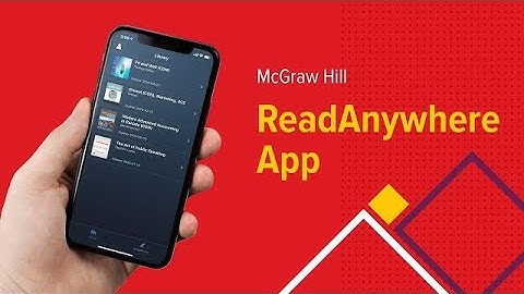 McGraw Hill Connect: ReadAnywhere App Guide