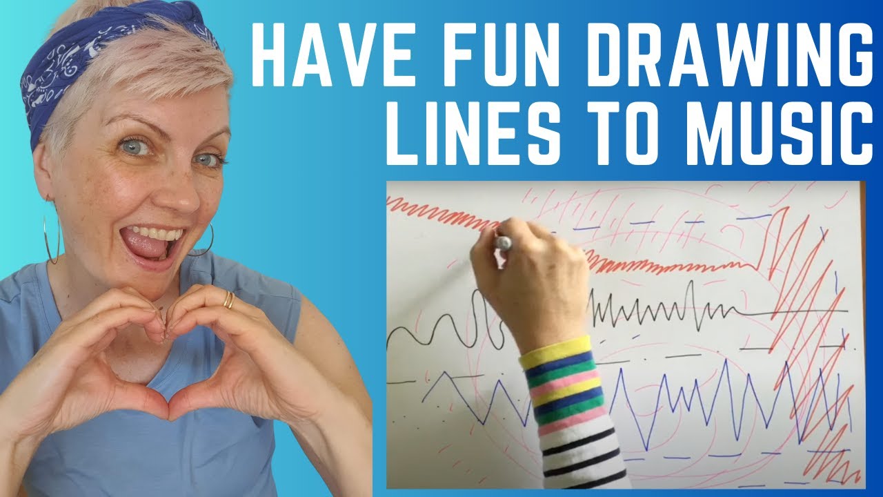 Drawing Lines to Music YouTube