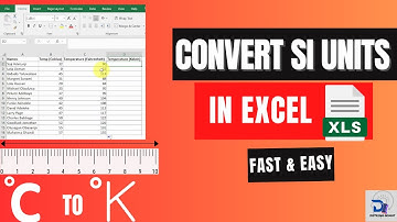 How to Easily Convert SI Units in Excel | Quick & Simple Tutorial