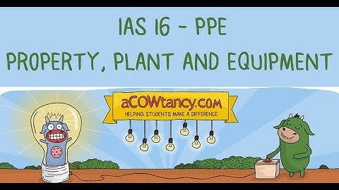 ACCA F7 Online course: Tangible Non-Current Assets PPE Cost (Video 1)