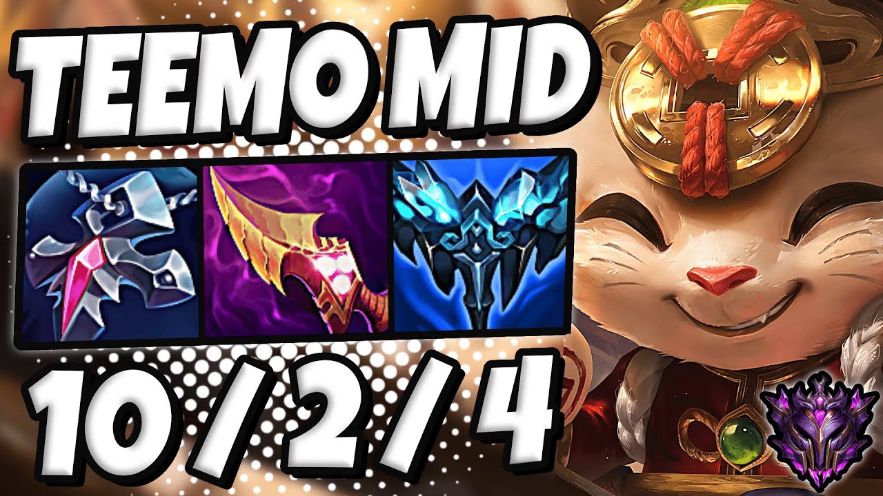 Teemo vs Ahri [ MID ] Lol Korea Master Patch 12.7 ✅