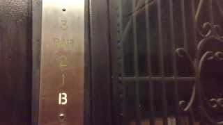 Vintage Otis Lexan? Hydraulic Elevator Old Sacramento Tattoo-Ca