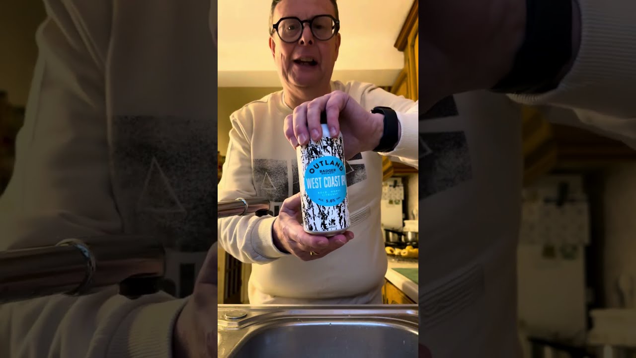 Badger Brewery Outland West Coast IPA at 5.4%Vol. Drink or Sink beer review 🍻👍👎