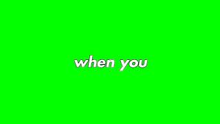 Mine - Bazzi ( Green screen )