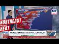 Northeast Heat Fuels Storms as Multiple Record Highs Expected Through the Weekend