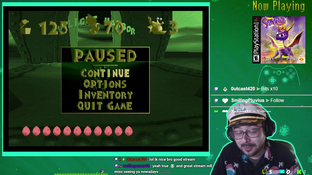 OFFICIAL SEASON 8 WEEK 10 RUN FOR THE RETRO GAMING LEAGUE!!! SPYRO THE DRAGON...90MIN!!!