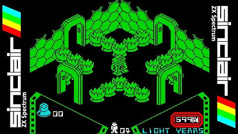 ALIEN 8 (1985) Walkthrough, ZX Spectrum
