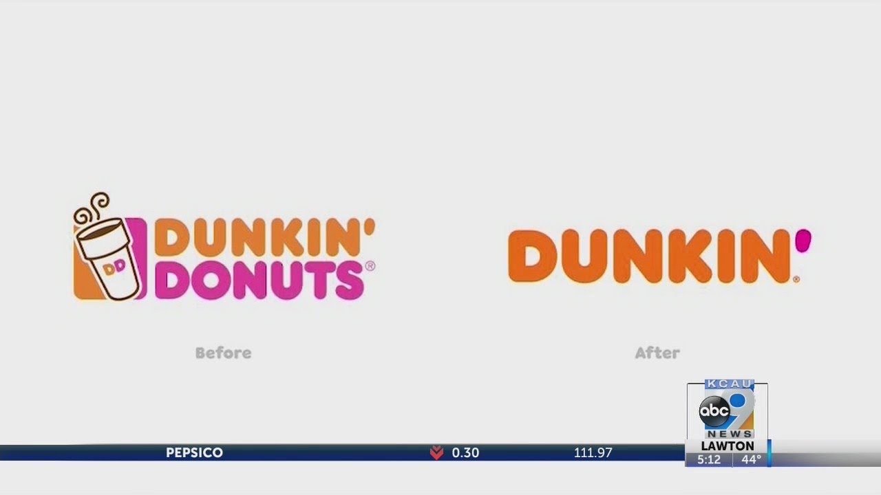 Dunkin' Donuts Name Change YouTube