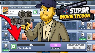 Will A HUGE Studio Expansion Gamble Pay Off? | Super Movie Tycoon Ep. 3