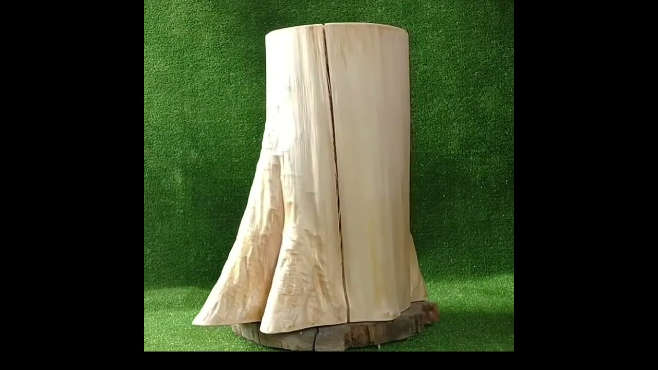 桧切り株 高さ44.5cm 上部直径 23.5～24cm No.1003 | ”山地直送” 自然