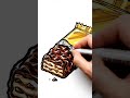 drawing your favourite snack superfast