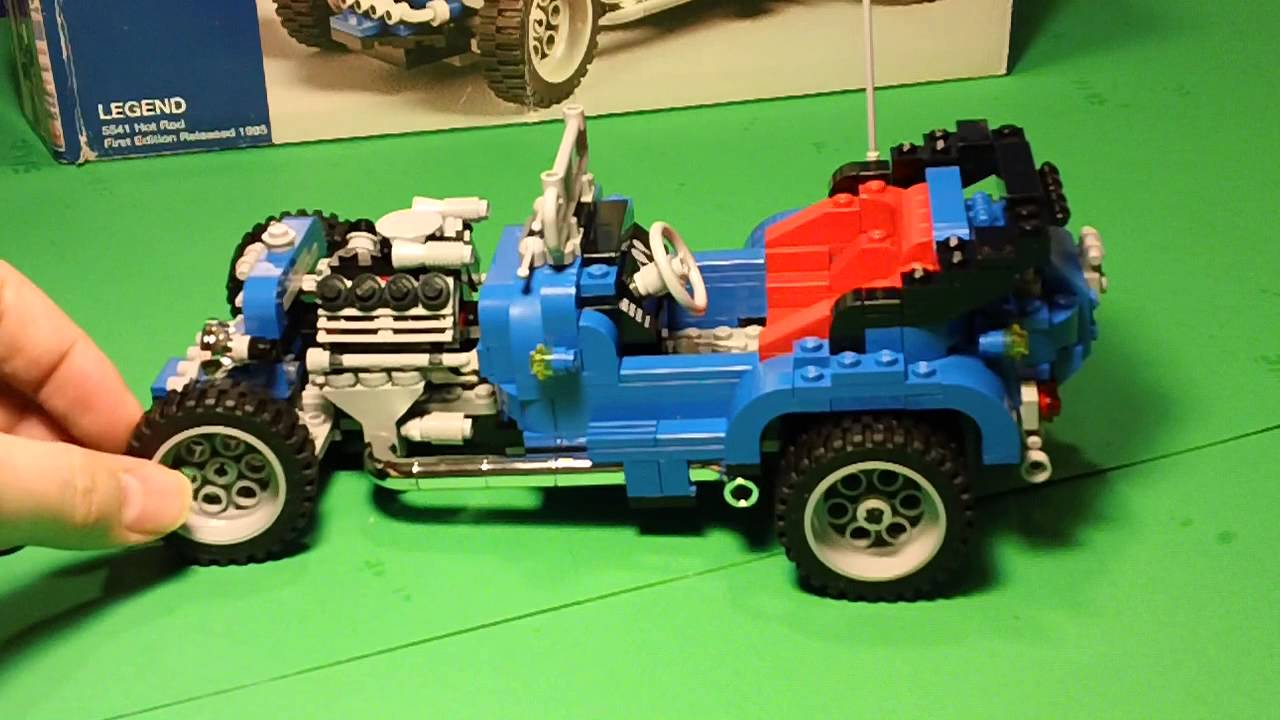 LEGO (5541) Legends Model Team Hot Rod Review - YouTube