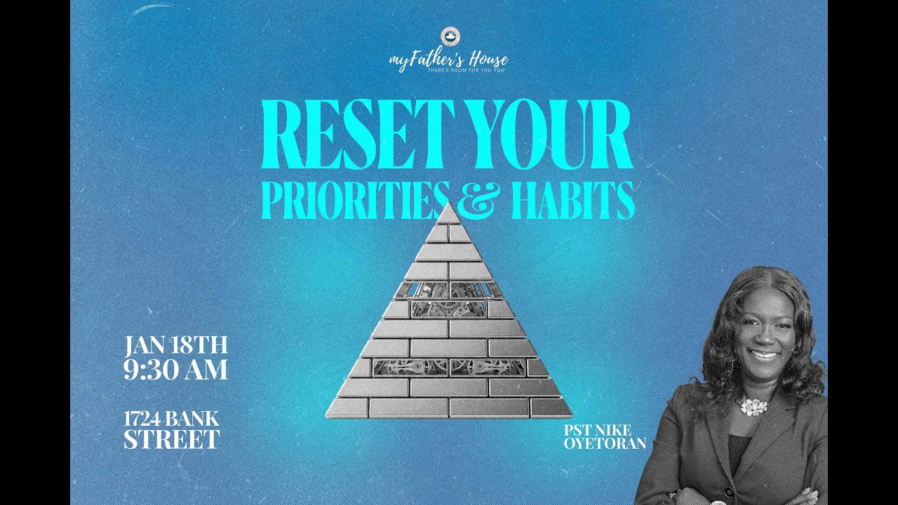 MFH ONLINE | RESET YOUR PRIORITIES AND HABITS | JAN 18TH