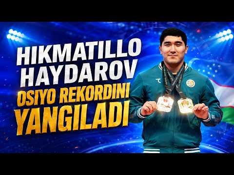 Hikmatillo Haydarov Osiyo rekordini yangiladi | SPORT YANGILIKLARI (13.08.2026)
