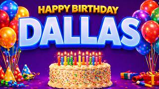 Happy Birthday Dallas | Rock | The Best Birthday Song for Dallas 🎉