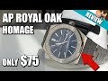 Didun Design Automatic Watch  - Review |  Audemars Piguet Royal Oak Homage - $75
