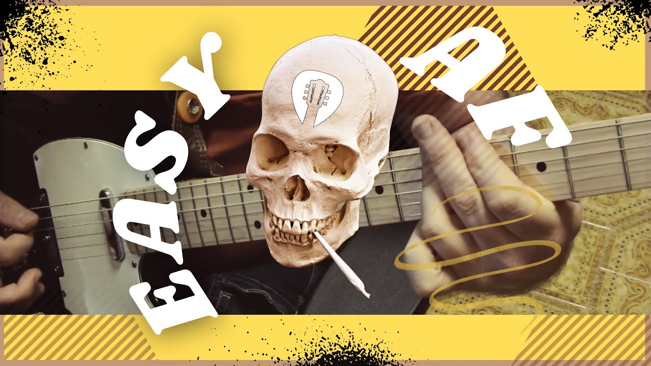 Simple Stoner Guitar [BEGINNERS] - Spacing Out - [How to Use RHYTHM]