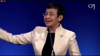 FULL SPEECH: Maria Ressa receives 2018 Gwen Ifill Press Freedom Award