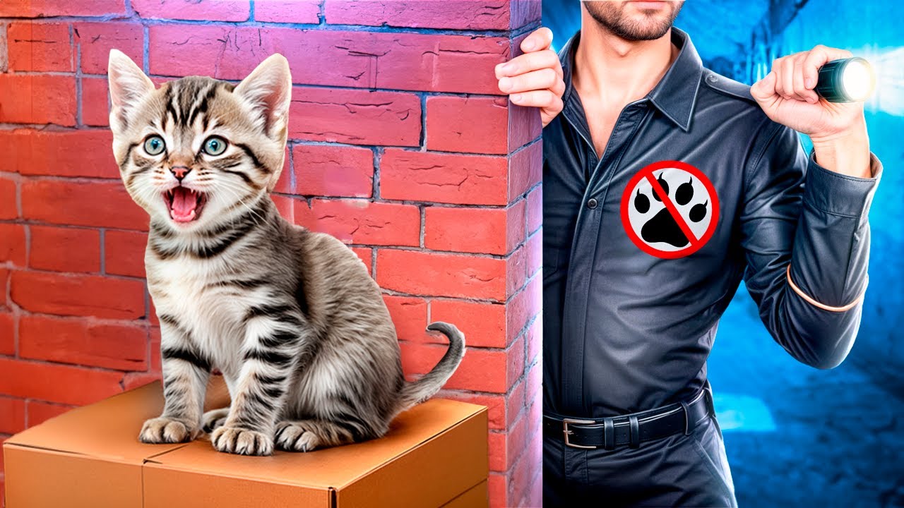 We Saved a Little Kitten! Incredible Gadgets for Pet Owners! - YouTube