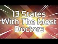 13 States With The Most Doctors Per Capita